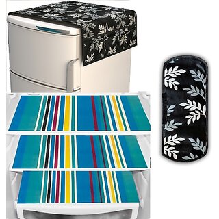 REVEXO Refrigerator Cover (Width: 98 cm, Multicolor) REVEXO Refrigerator Cover (Width: 98 cm, Multicolor)