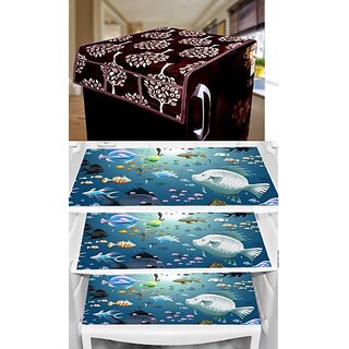 REVEXO Refrigerator Cover (Width: 20 cm, Multicolor) REVEXO Refrigerator Cover (Width: 20 cm, Multicolor)