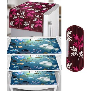 REVEXO Refrigerator Cover (Width: 98 cm, Multicolor) REVEXO Refrigerator Cover (Width: 98 cm, Multicolor)