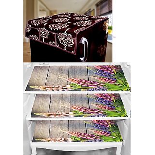                       REVEXO Refrigerator Cover (Width: 20 cm, Multicolor)                                              