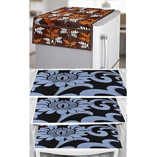                      REVEXO Refrigerator Cover (Width: 20 cm, Multicolor)                                              