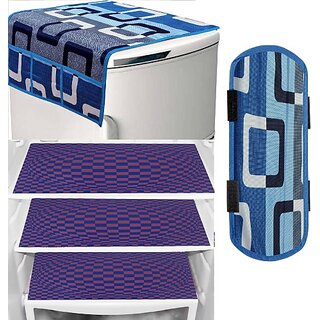 REVEXO Refrigerator Cover (Width: 98 cm, Multicolor) REVEXO Refrigerator Cover (Width: 98 cm, Multicolor)