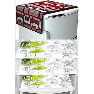                       REVEXO Refrigerator Cover (Width: 20 cm, Multicolor)                                              