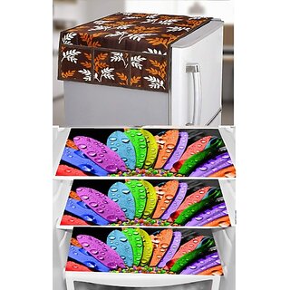 REVEXO Refrigerator Cover (Width: 20 cm, Multicolor) REVEXO Refrigerator Cover (Width: 20 cm, Multicolor)