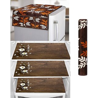 REVEXO Refrigerator Cover (Width: 98 cm, Multicolor) REVEXO Refrigerator Cover (Width: 98 cm, Multicolor)