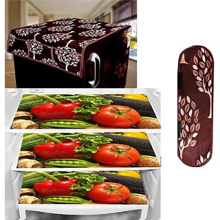                       REVEXO Refrigerator Cover (Width: 98 cm, Multicolor)                                              