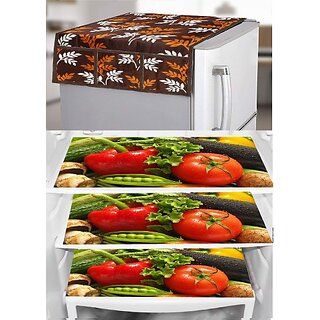 REVEXO Refrigerator Cover (Width: 20 cm, Multicolor) REVEXO Refrigerator Cover (Width: 20 cm, Multicolor)