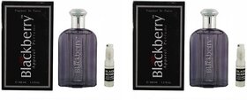 St. Louis BLACK Perfume Eau de Parfum - 200 ml (Pack of 2)