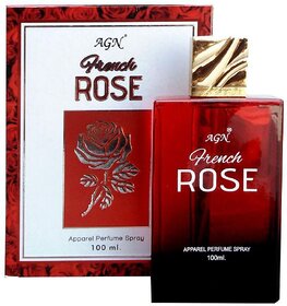 AGN French Rose Perfume 100ML Eau de Parfum - 100 ml