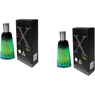 Viwa Drax combo of (100 ml*2) Eau de Parfum - 200 ml (Pack of 2)