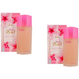 Riya PINK PEARL PERFUME SPRAY VALUE PACK (60 ML, PACK OF 2) Eau de Parfum - 60 ml
