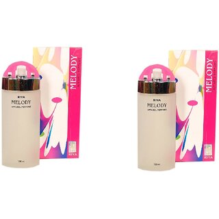                       Riya Melody pink combo of (100 ml*2) Eau de Parfum - 100 ml (Pack of 2)                                              