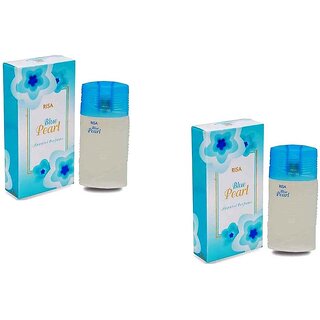                       Riya Blue Pearl combo of (100 ml*2) Eau de Parfum - 200 ml (Pack of 2)                                              