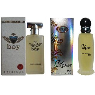                       OSR Boy and Exotic Silence Perfume (Pack of 2) Perfume - 220 ml (Pack of 2)                                              