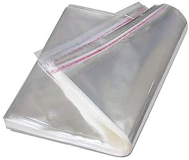 Buy Webshoppers - 100Pc 10x14 with 2 Inch Base t-shirt Packing Plastic Bag  Cloth Transparent Polythene Clear Cover Sealable for Gifting Shirt Pant  Storage Self Adhesive Bopp Pouches Online @ ₹425 from ShopClues