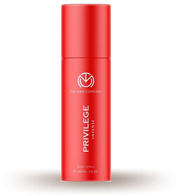 The Man Company Privilege Intense Deodorant for Men Body Spray Long-Lasting Fragrance - 150 ml