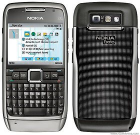(Refurbished) Nokia E71 (Single Sim, 2.3 Inches Display, Assorted Color) - Superb Condition, Like New