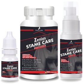 Zenius Stame Care Kit for Men Health