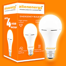 Alien Energy Inverter LED Bulb, Emergency LED Bulb, 9W Cool White Bulb