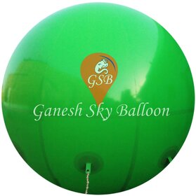 GANESH SKY BALLOON Green Big Advertising PVC Sky Balloon (10x10 Feet)  (Green)