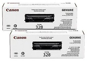 Canon 328 Dual Pack Black Toner Cartridge For MF4450 MF-4450 MF4412 MF-4412 MF4550 MF-4550 MF4570 MF-4570