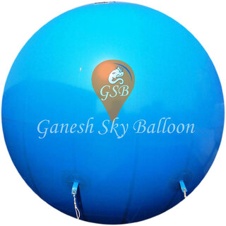 GANESH SKY BALLOON Sky Balloon Blue Big Advertising PVC Sky Balloon (10x10 feet)  (Blue)