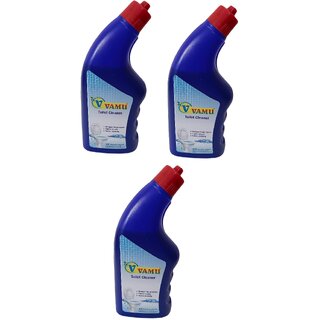                       VAMU Disinfectant Toilet Cleaner Liquid Thick Toilet Cleaning Suitable for Toilet Bowls 500 ml (Pack Of 3)                                              