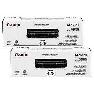                       Canon 328 Dual Pack Black Toner Cartridge For MF4450 MF-4450 MF4412 MF-4412 MF4550 MF-4550 MF4570 MF-4570                                              