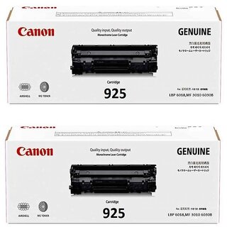                       Canon 925 Black Toner Cartridge Pack of 2                                              