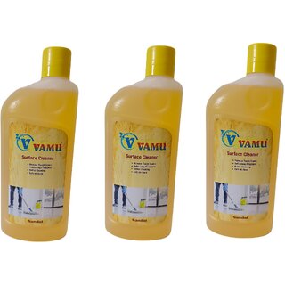                       VAMU Surface  Floor cleaner - Sandle 500 ml (Pack Of 3)                                              
