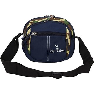 Life Today Blue Men & Women Sling Bag - Medium