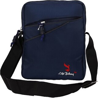                       Life Today Blue Men & Women Sling Bag - Regular Size                                              