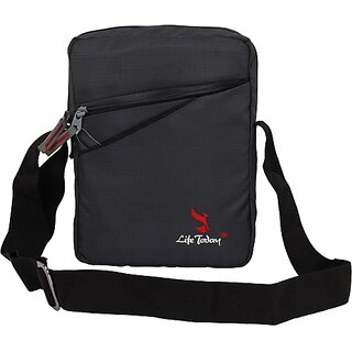                       Life Today Grey Men & Women Sling Bag - Regular Size                                              