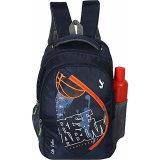                       School Bags / College Bags for Boys and Girls | Backpack / Daypack Waterproof Backpack (Blue, 25 L)                                              