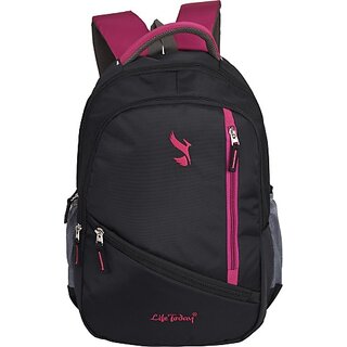                       Laptop Bags For Men and Women | Waterproof Backpack | Travel Backpack 33 L Laptop Backpack (Black)                                              
