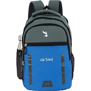                       Life Today Large 35 L Backpack Bags For Men  College Backpack  School Bag  Office Bag (Blue)                                              