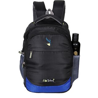                       15.6 Inch Laptop Backpack 25 LTR Bag for School, College and Office Bags 25 L Backpack (Black)                                              
