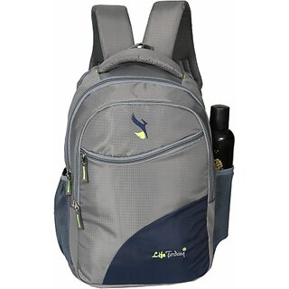                       Life Today Large 35 L Laptop Backpack 35 L Waterproof Laptop/College/School/Office Bag Backpack for Men Women (Grey)                                              