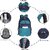 Life Today Large 33 L Laptop Backpack Laptop Backpack | Bags For Men & Women | 33 Litres Laptop Bags (Blue, Grey)