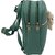 Small Backpack Girls Stylish Bag Vegan Leather Bags 3 L Backpack (Green)