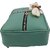 Small Backpack Girls Stylish Bag Vegan Leather Bags 3 L Backpack (Green)
