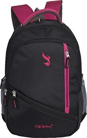 Life Today Large 33 L Laptop Backpack Laptop Bags For Men and Women | Waterproof Backpack | Travel Backpack (Black)