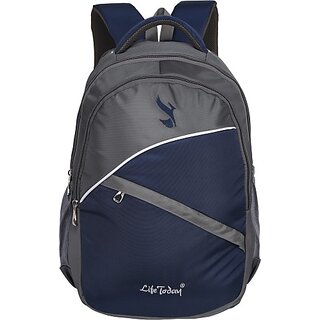                       Life Today Large 33 L Laptop Backpack Laptop Bags for Men and Women (Blue)                                              
