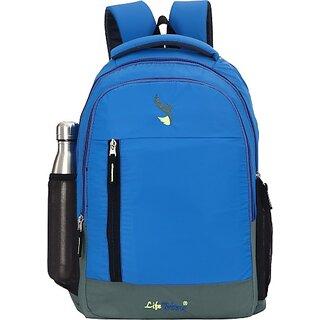                       Life Today Large 35 L Laptop Backpack Bags For Men & Women | School Backpack | Lightweight College Back Pack (Black)                                              