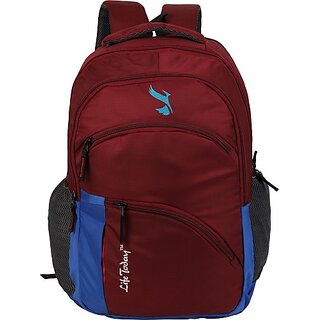 Life Today Large 38 L Laptop Backpack 15.6 Inch Laptop Backpack Red Bags (Red, Blue) Life Today Large 38 L Laptop Backpack 15.6 Inch Laptop Backpack Red Bags (Red, Blue)