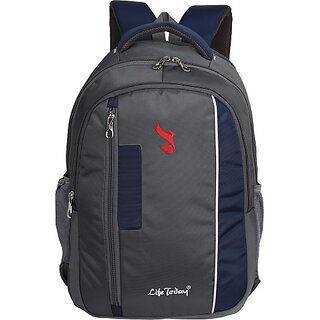 Laptop Backpack for Men and Women | Boys and Girls 33 L Laptop Backpack (Grey, Blue) Laptop Backpack for Men and Women | Boys and Girls 33 L Laptop Backpack (Grey, Blue)
