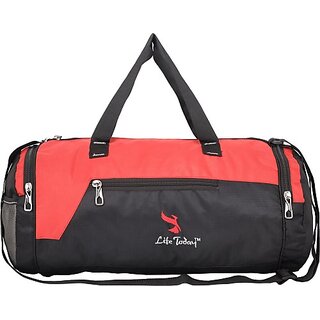 Life Today 27 L Gym Duffel Bag - Gym Bags for Men and Women | Shoulder bags for Outdoor Yoga and Training - Red