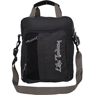                       Life Today Men & Women Grey Sling Bag - Regular Size                                              