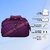 Avila 60 L Strolley Duffel Bag - 60 L 20 INCH Luggage Bag    Travel Bag For Men    Women Duffle Luggage Trolly Bags - Maroon - Large Capacity