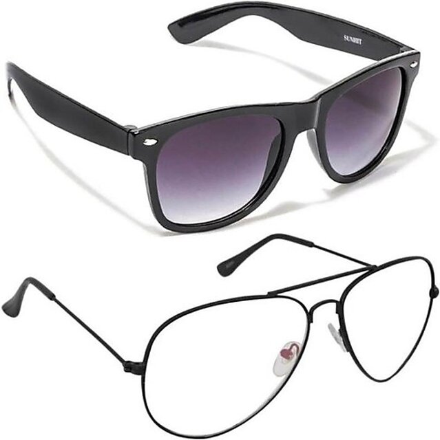 Buy online Pack Of 2 Multi Colored Sunglasses from Eyewear for Men by  Hrinkar for ₹599 at 60% off | 2024 Limeroad.com